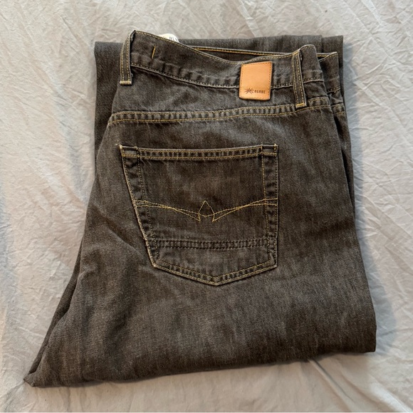 Agave Jeans Men’s‎ 40x34 Black Waterman Relaxed Straight USA California Handmade - Picture 1 of 7